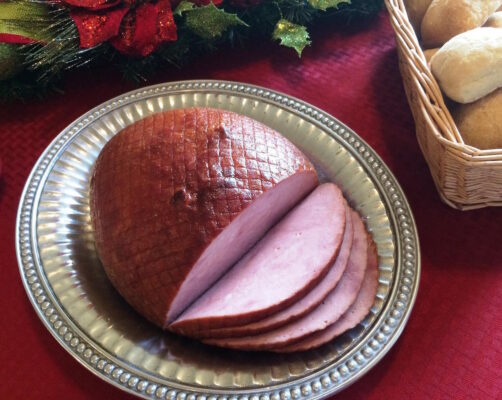 Louisiana Cane Syrup Glazed Ham