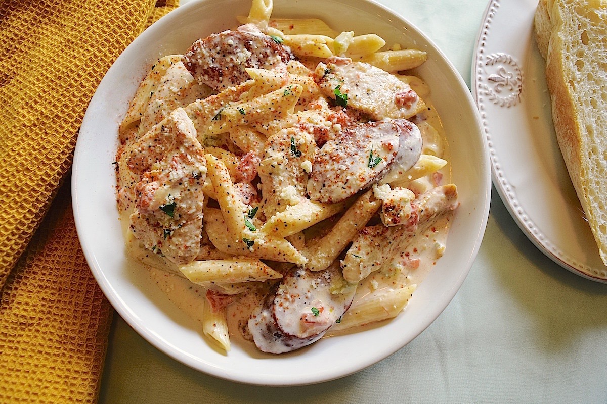 Cajun Andouille Chicken Pasta Manda Fine Meats Recipe