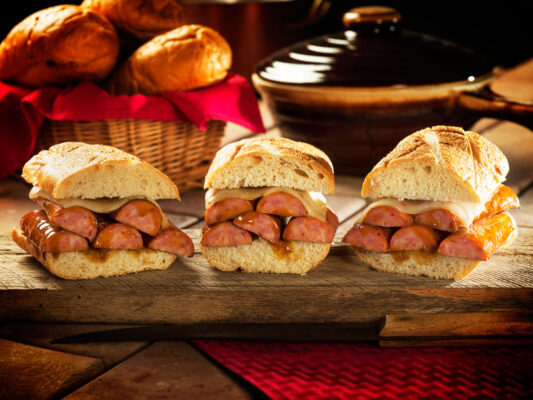 Grilled Sausage Melts