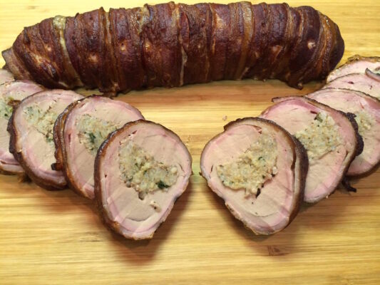 boudin stuffed tenderloin