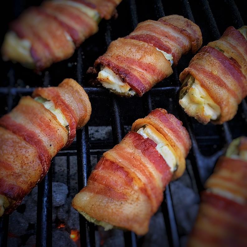 Luau Stuffed Jalapenos