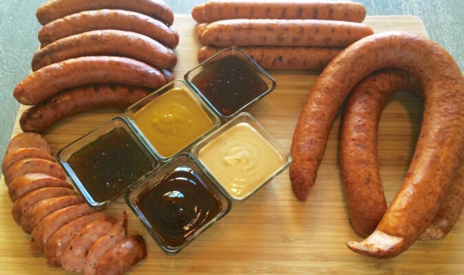 mustard barbecue sauce Manda Fine Meats
