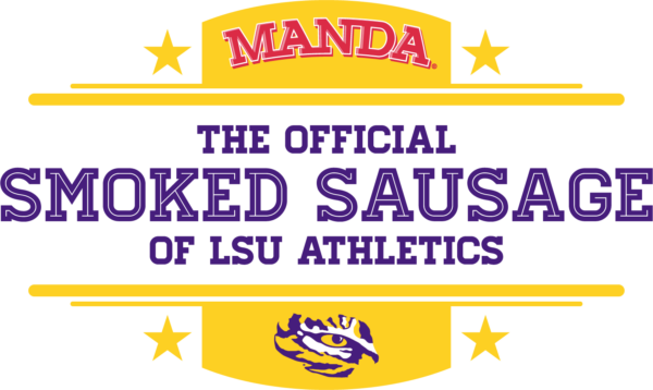 Manda, The Official smoked sausage of LSU Athletics